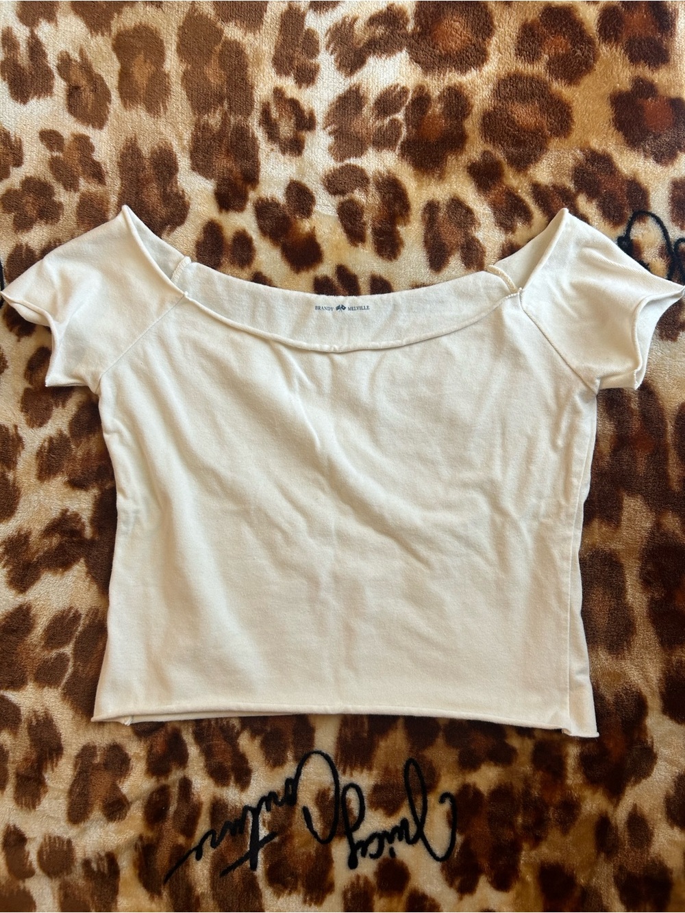 Brandy Melville Off-Shoulder Top
